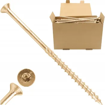 Vrut Vruty do dřeva Azmet 6 x 220 mm 100 ks