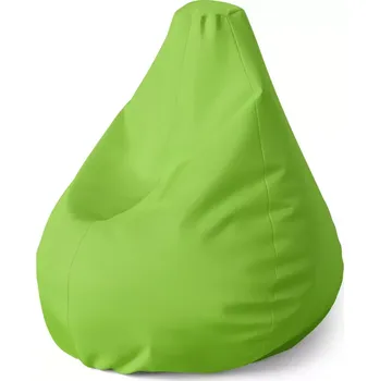 Sedací pytel Sedací vak Pear Jablečná zelená - Sablio - 70 x 95 x 15 cm