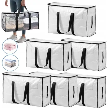 Úložný box 6 KS ÚLOŽNÝ BOX NA OBLEČENÍ, ORGANIZÉR DO SKŘÍNĚ, KONTEJNERY 95L