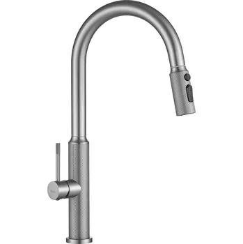 Vodovodní baterie Kuchyňská baterie Rea Master Brush Nickel