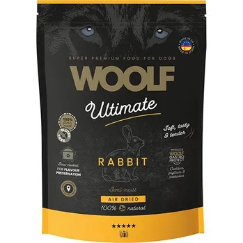 Krmivo pro psa Woolf Ultimate Semimoist Rabbit 1 kg