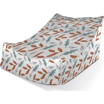 Sedací pytel Sablio Sedací vak Lounge Lesní mozaika - 80 x 95 x 50 cm