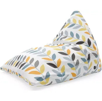 Sedací pytel Sablio Sedací vak Triangl Barevné lístky: 120 x 100 x 100 cm - Sablio