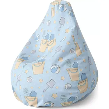 Sedací pytel Sedací vak Pear Hračky na písek - Sablio - 70 x 95 x 15 cm