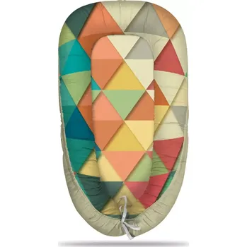 Hnízdečko pro miminko Sablio Hnízdečko pro miminko Trojúhelníky