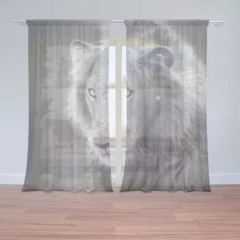 Záclona Sablio Záclony Lvíček: 2 ks - 150x250 cm - Sablio