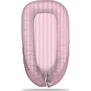 Hnízdečko pro miminko Sablio Hnízdečko pro miminko Růžové pruhy