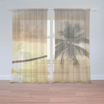 Záclona Sablio Záclony Palma: 2 ks - 150x250 cm - Sablio