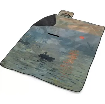 deka Sablio Plážová deka Imprese, východ slunce - Claude Monet: 200x140 cm