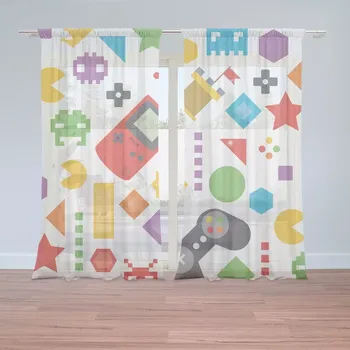 Záclona Sablio Záclony Videohra: 2 ks - 150x250 cm - Sablio