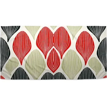 Ručník Sablio Ručník s potiskem Hravé šedesátky - 30x50 cm