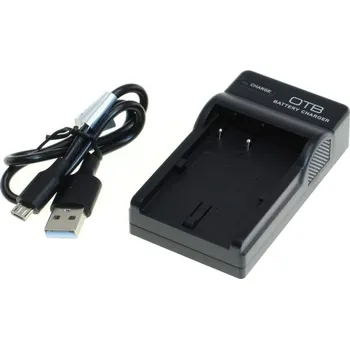 OTB Nabíječka baterií Canon BP-508 / BP-511 / BP-511A / BP-512 / BP-514, MicroUSB