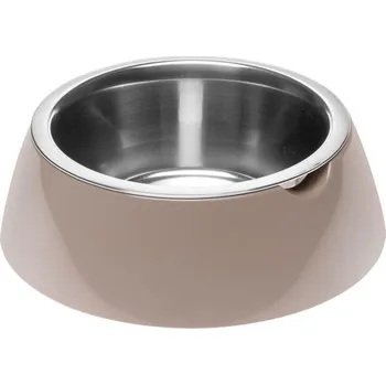 Miska pro psa Ferplast Jolie nerezová miska s obalem šedá 0,5 l