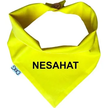 Obleček pro psa Funky Dog šátek žlutý Nesahat S