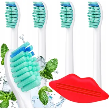 Péče o chrup HLAVICE NA SONICKÝ ZUBNÍ KARTÁČEK PHILIPS SONICARE KARTÁČEK 4 KUSY