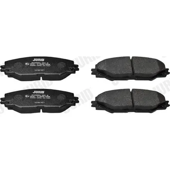 Autodíl Sada brzdových destiček, kotoučová brzda JURID 572569J