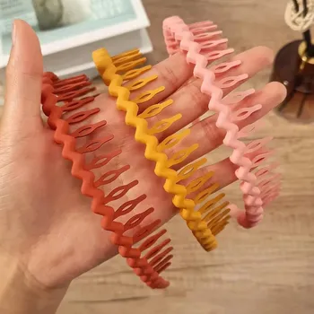 Čelenka 3 ks Stylová vlnová čelenka do vlasů | dámská doplněk - 3 ks B