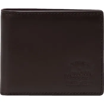 Peněženka Herschel peněženka z pravé kůže hnědá - unisex