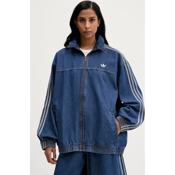 Pánská bunda Džínová bunda adidas Originals Firebird KD2920 modrá 55J, vel. XS