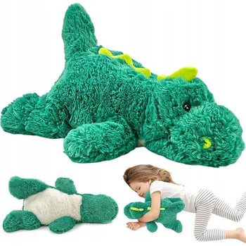 plyšák Plyšový Mazlíček Přítulníček Dinosaurus Plyšová Hračka 45 cm do kanceláře a auta Dárek