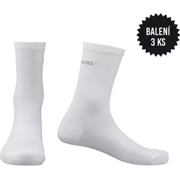 Pánské termo ponožky Shimano Ponožky Shimano performance 3 páry, bílá velikost 41-44