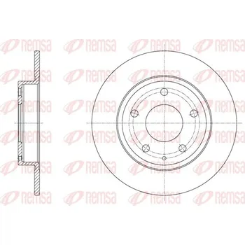 Brzdový kotouč Brzdový kotouč REMSA 61575.00