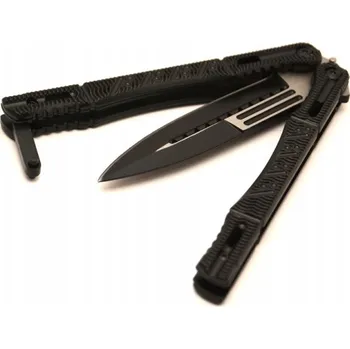 kapesní nůž Nůž Martinez Albainox 02099 Balisong Butterfly, černý