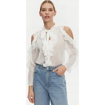 Dámská košile Kontatto dámská košile s dlouhým rukávem, bez vzoru, modrá KONTATTO-SU500C E25S, velikost M