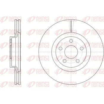 Brzdový kotouč Brzdový kotouč REMSA 62548.10
