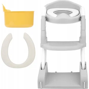 Nočník Nástavec na WC sedátko Bedee šedý