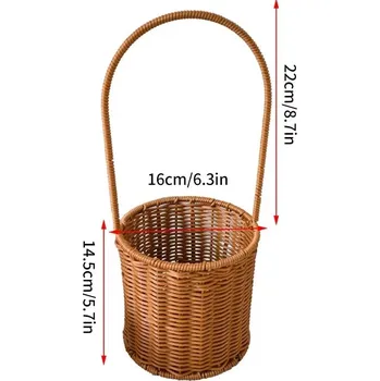 Úložný box Proutěný košík úložný | úložný koš - Košík H