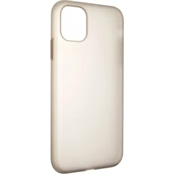 Pouzdro na mobilní telefon FIXED Flow silikonový kryt pro iPhone 11 - kouřový