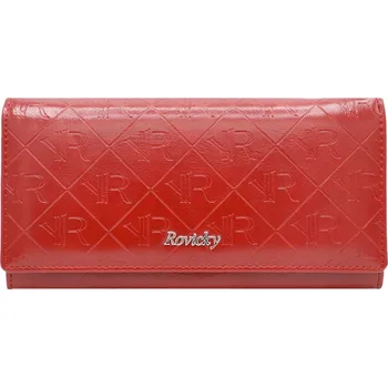 Peněženka Rovicky dámská peněženka z pravé kůže červená
