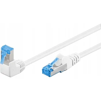 Síťový kabel Patchcord Goobay S/FTP 6a RJ45 / RJ45 10 m bílý