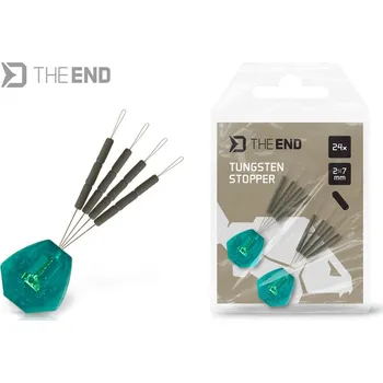 Delphin Zarážky TheEND Wolframový Stopper 2x7 mm 24 ks