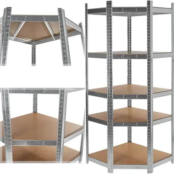 Dílenský regál GEKO G10875A 70 x 40 x 180 cm 5 polic