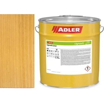 Lak na dřevo Adler LIGNOVIT LASUR (Vodouředitelná tenkovrstvá lazura) modřín - larche Balení: 18L + dárek k objednávce nad 1000Kč