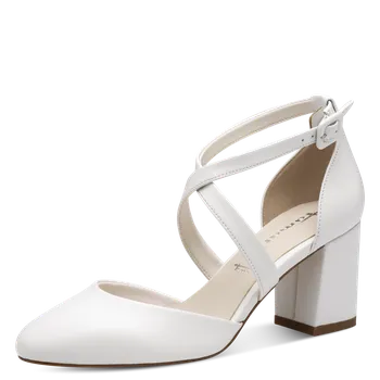 Dámská zimní obuv DÁMSKÉ LODIČKY TAMARIS 1-24415-44 140 BÍLÁ Barva: BÍLÁ, Velikost: 38