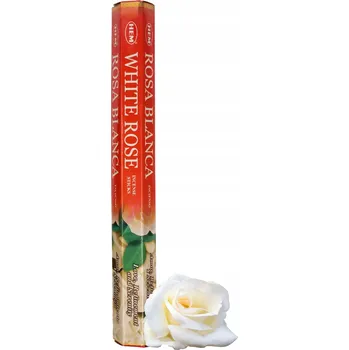 Čajovna Indické vonné tyčinky BÍLÁ RŮŽE 20 KS HEM