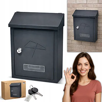 Železářství Poštovní schránka Alma šedá