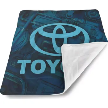 Dětská deka Sablio Dětská deka pro miminko Logo Toyota Motor - 80x100 cm