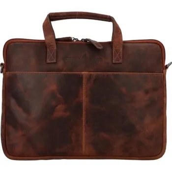 GREENWOOD Kožená taška na notebook GW LP-13 San + 2 měsíce na vrácení zboží