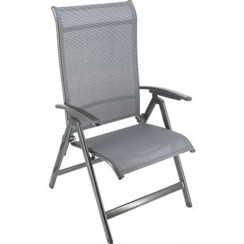 Zahradní sestava Doppler YELMO ALU - zahradní hliníkové polohovací křeslo - Rozbalené zboží (N534)