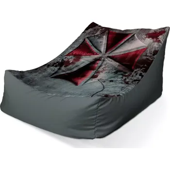 Sedací pytel Sablio Sedací vak Lounge Resident Evil Umbrella Corporation Steel - 120 x 100 x 80 cm
