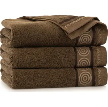 Ručník Koupelnová osuška Zwoltex hnědá 70x140 cm bavlna egyptská 450 gsm