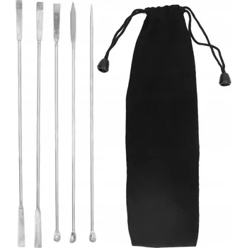 Příbor 5 ks MIKRO ŠPACHTLE-LŽIČKA OCEL SADA