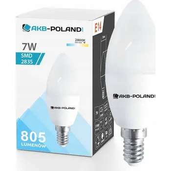 Žárovka LED žárovka E14 SVÍČKA 7W 60W 805lm NEUTRÁLNÍ BÍLÁ