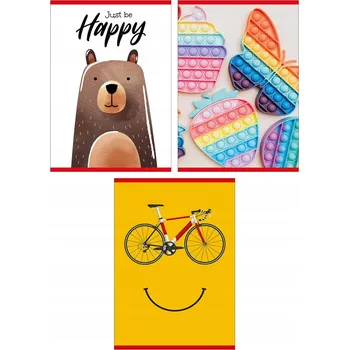 Sešit Sešit A4, linkovaný (3 linky), Gimboo, 32 listů