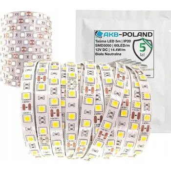 LED páska LED pásek SMD5050 1M 14W 1080Lm Neutrální Profesionální