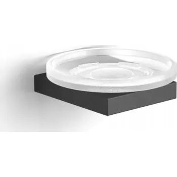 Mýdlenka Nástěnná Mýdlenka mýdlo Stella Kobe, černé sklo